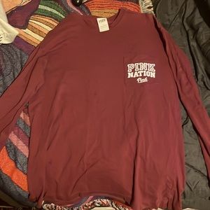 PINK NATION Long Sleeve Tee